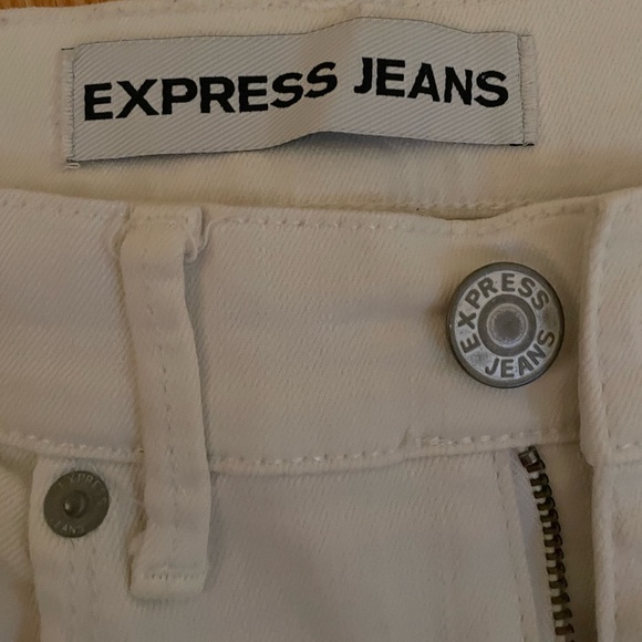 White Express mia mid rise ankle legging in size 4 - Picture 4 of 7